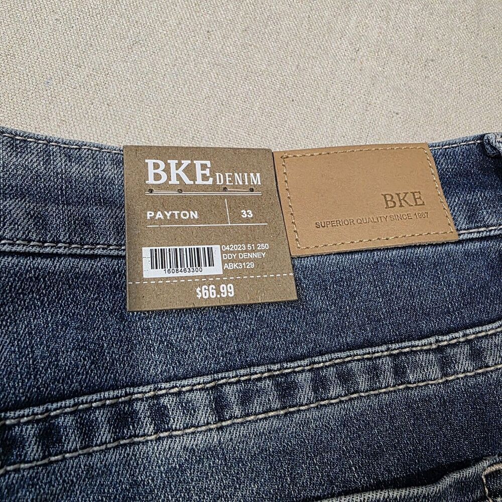 BKE Buckle Payton Jeans Women Size 33 Witb 25 Inch Inseam New With Tags - Picture 4 of 8